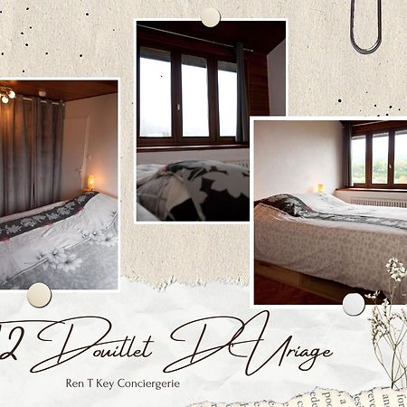Le T2 Douillet D'Uriage - Residence Le Louvre - Cure Thermale Uriage- Proche Chamrousse - Jusqu'A 3 Personnes - Region Agreable En Toute Saison Vaulnaveys-le-Haut Exterior foto